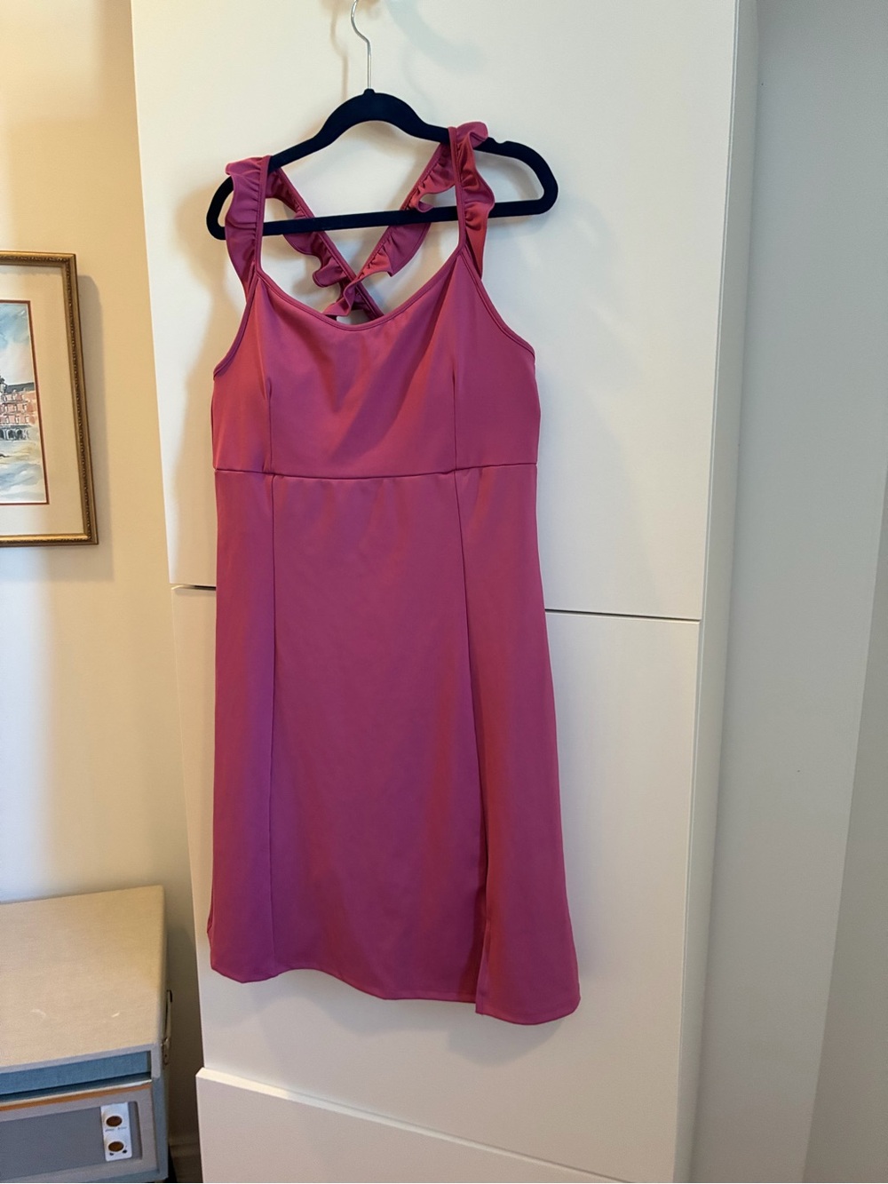 Sincerely Jules Berry Crossback Golf & Tennis Tank Dress -Size Small